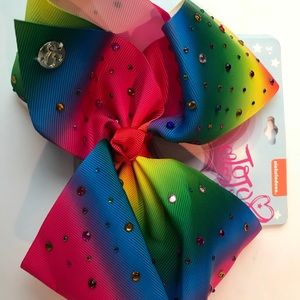JoJo Siwa Signature Rainbow Sequin Bow